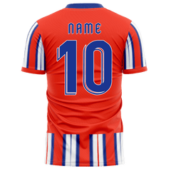 サッカー ユニフォーム 縦縞