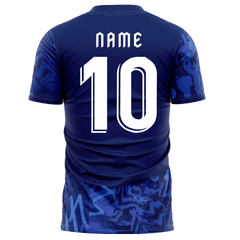 サッカー 青 ユニフォーム