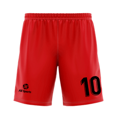 サッカー 赤 ユニフォーム