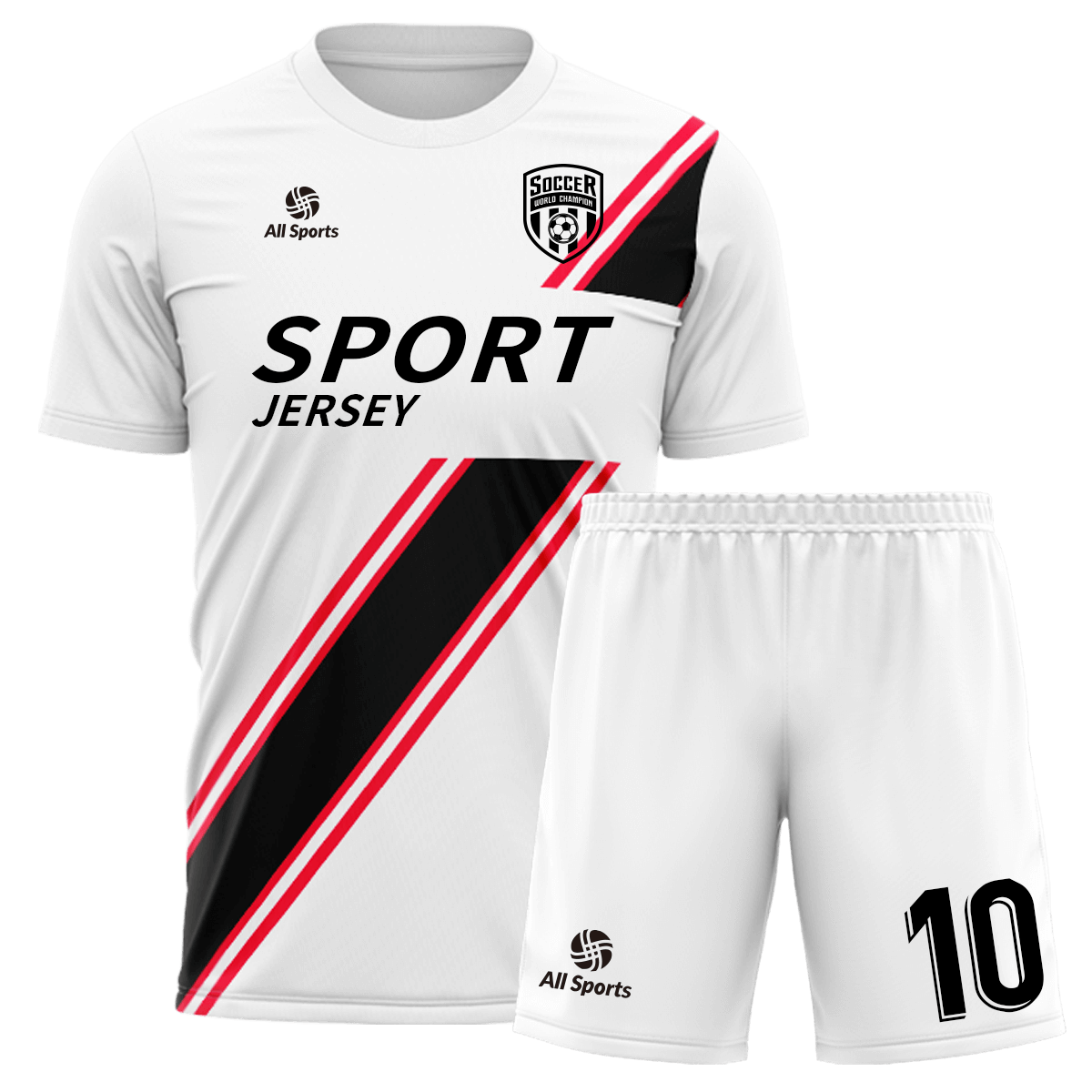 白 ユニフォーム サッカー