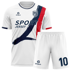 サッカー ユニフォーム 白