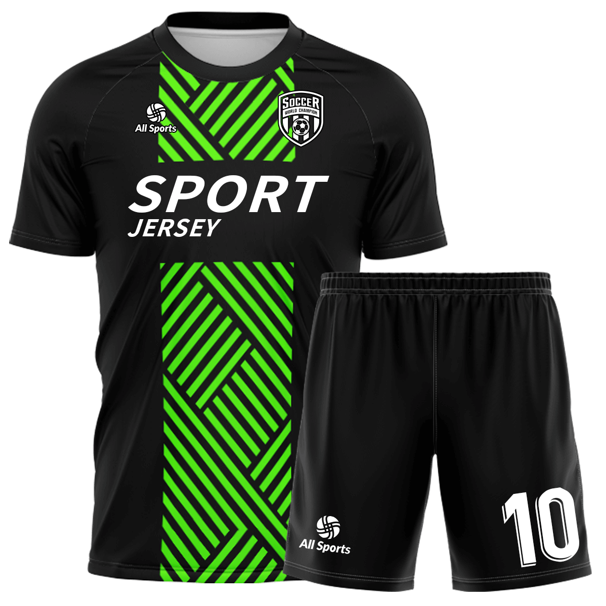 サッカー ユニフォーム 蛍光 色