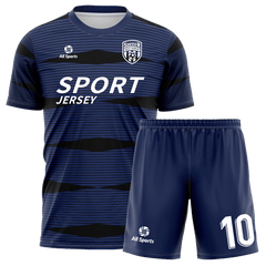 サッカー ユニフォーム ネイビー