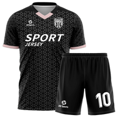 サッカー ユニフォーム 黒