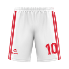 サッカー パンツ 赤 白