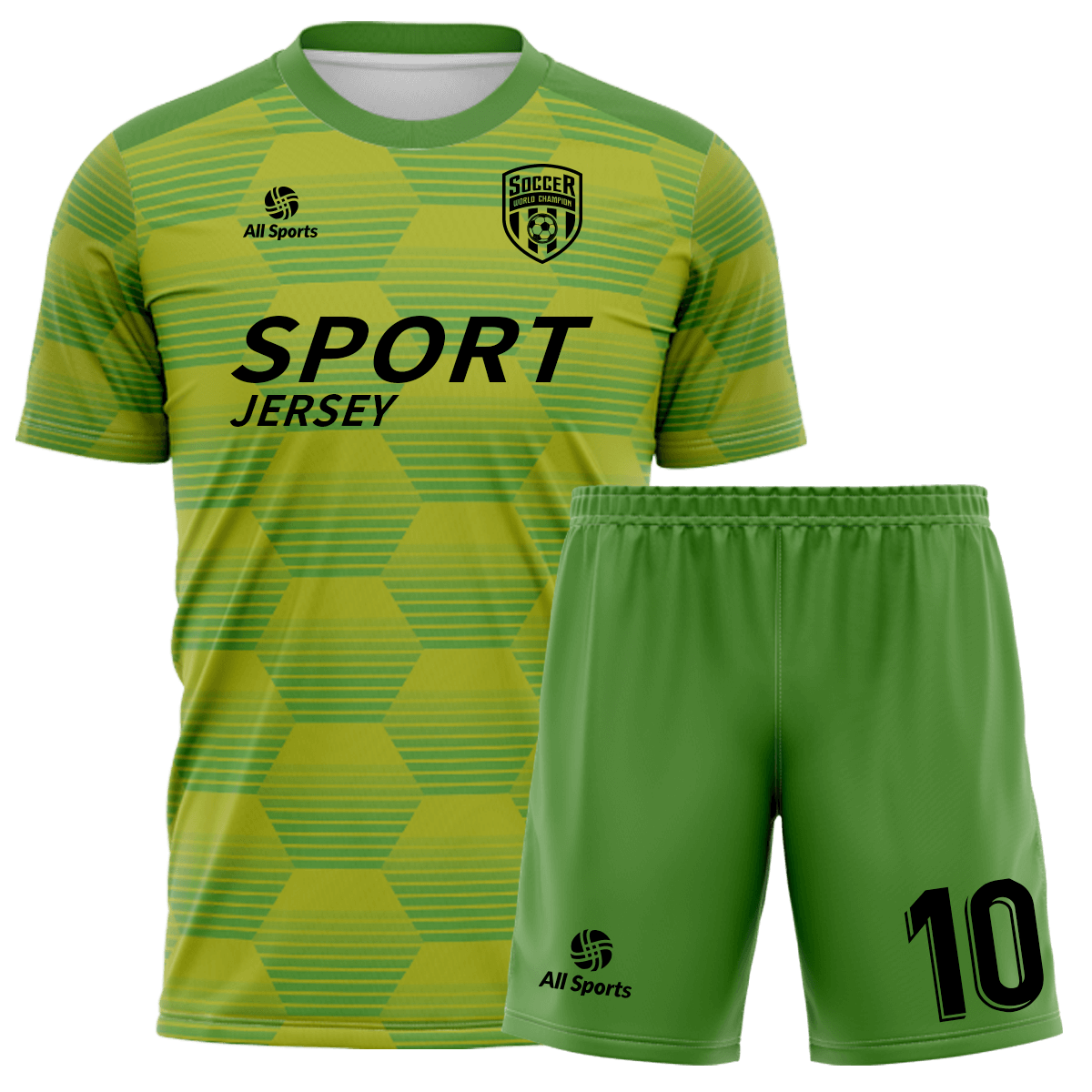 サッカー ユニフォーム 緑