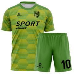 サッカー ユニフォーム 緑