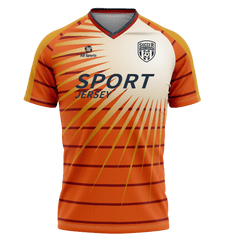 サッカー ユニフォーム オレンジ