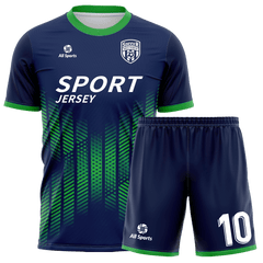 サッカー ユニフォーム 紺色