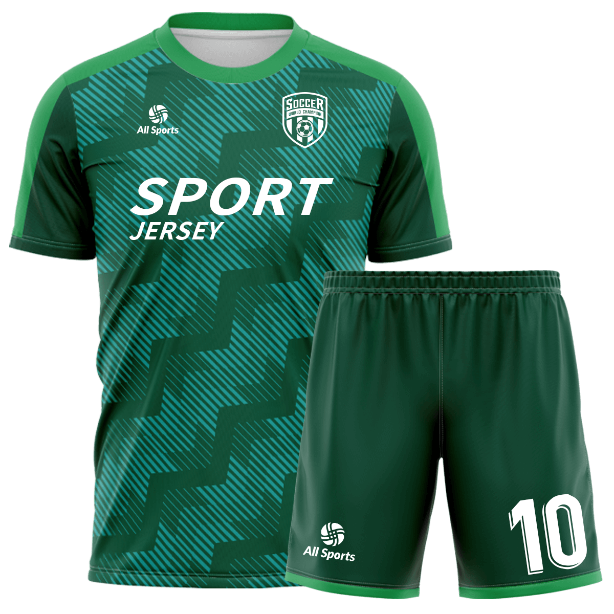 サッカー ユニフォーム 緑