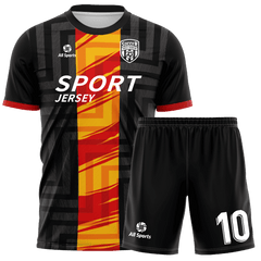 黒 ユニフォーム サッカー