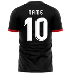 サッカー 黒 ユニフォーム