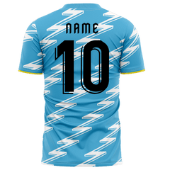 水色 サッカー ユニフォーム かっこいい