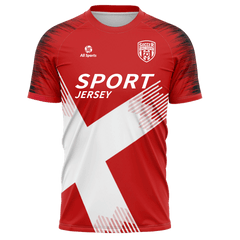 赤 ユニフォーム サッカー