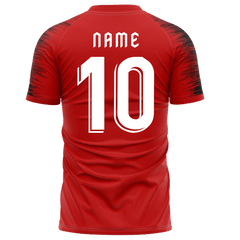 サッカー ユニフォーム 赤