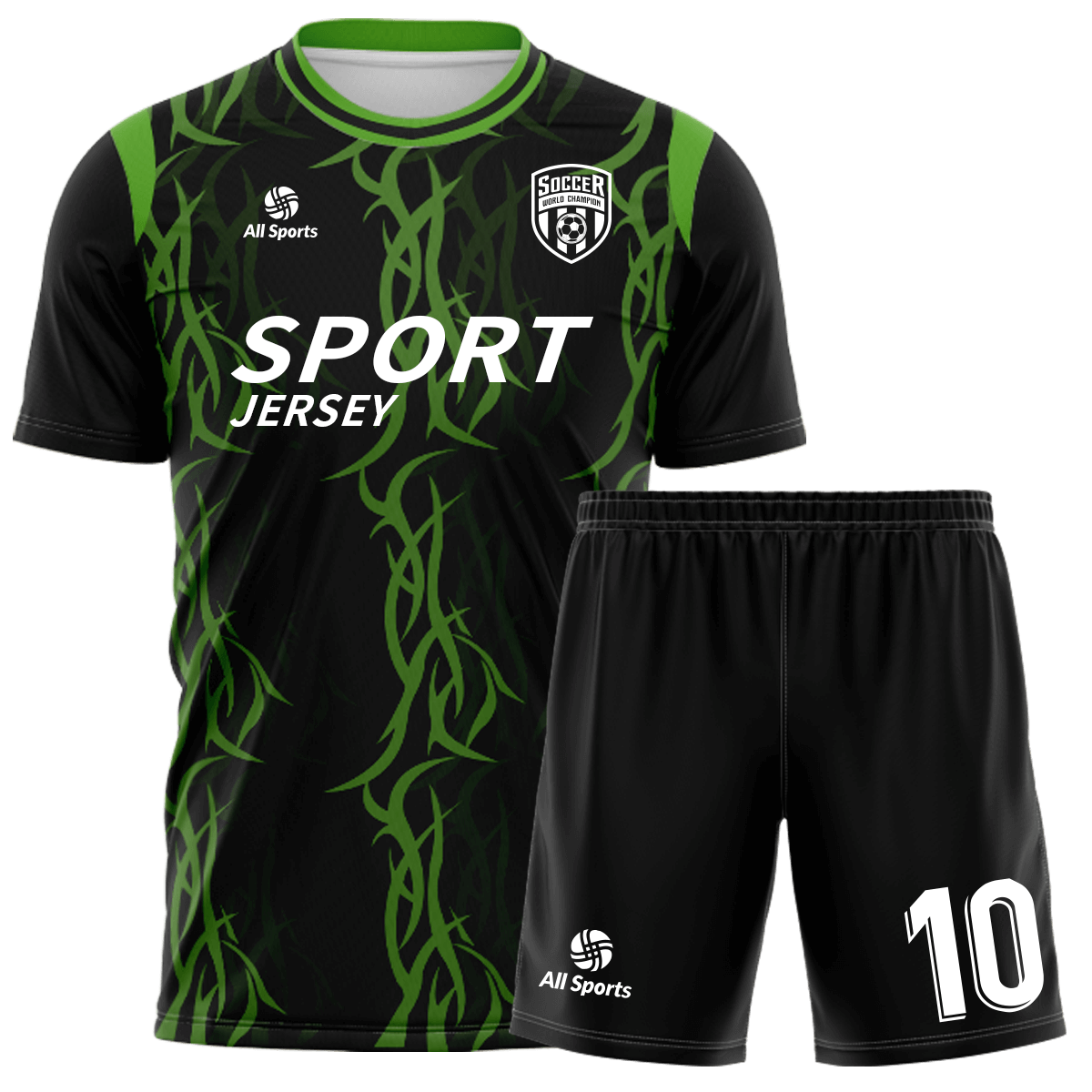 黒 ユニフォーム サッカー