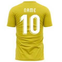 サッカー 黄色 ユニフォーム