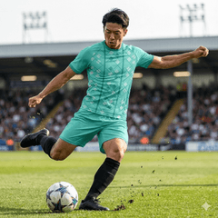 サッカー ユニフォーム 浅緑