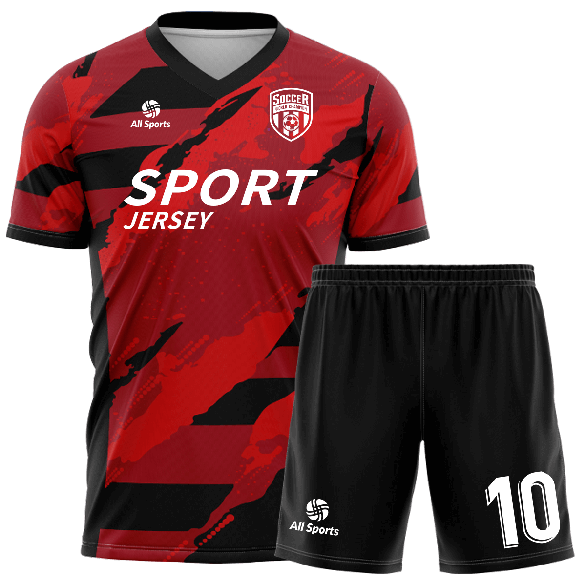 サッカー ユニフォーム 上下