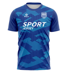 サッカー 青い ユニフォーム