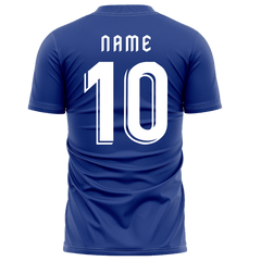 サッカー 青 ユニフォーム