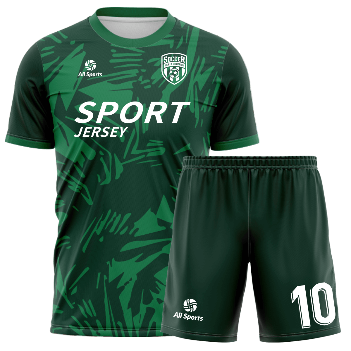サッカー ユニフォーム 緑