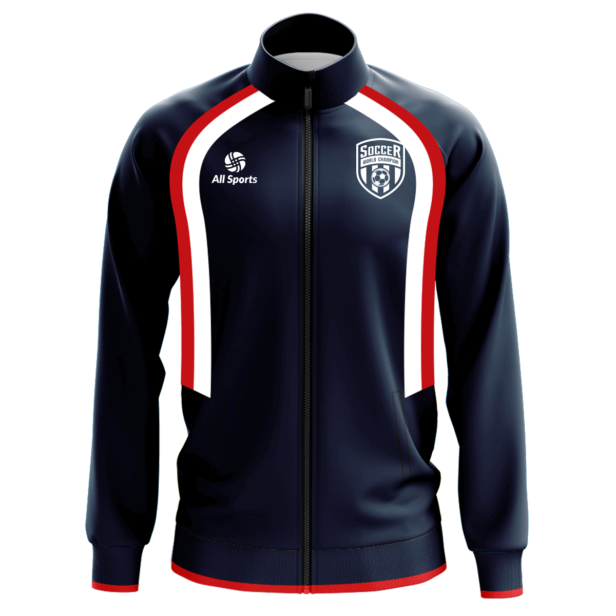 昇華 カスタマイズ スポーツ ジャケット 青