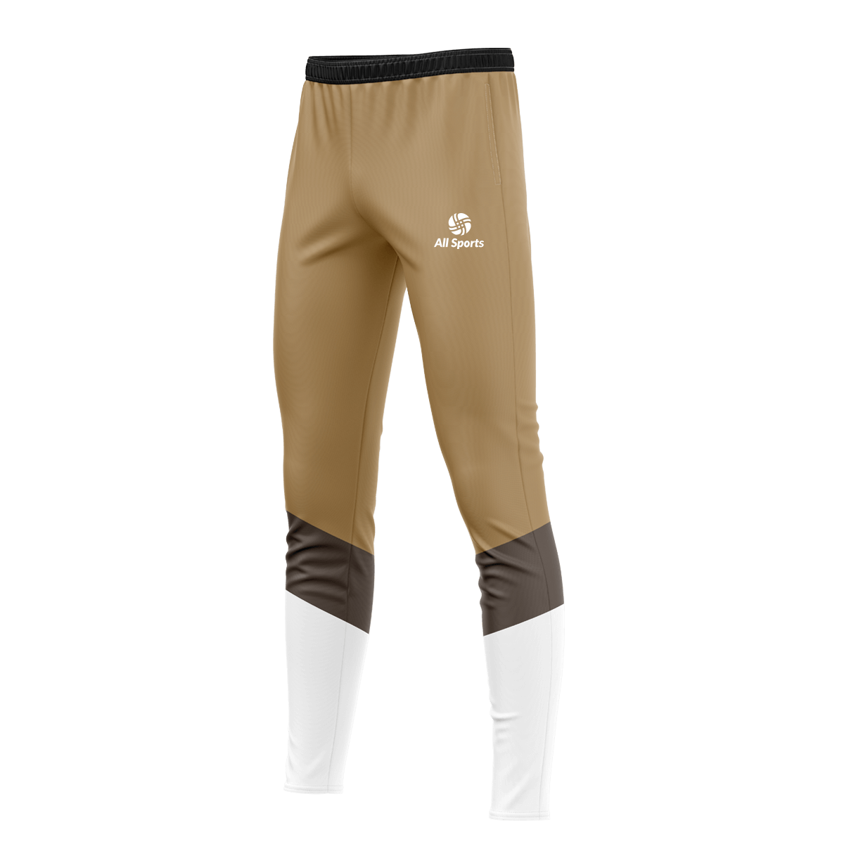 昇華 トレーニング パンツ 黄褐色