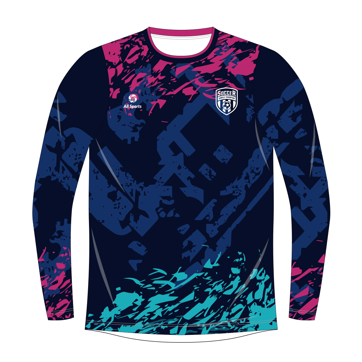 昇華ロングインナーシャツ 彩