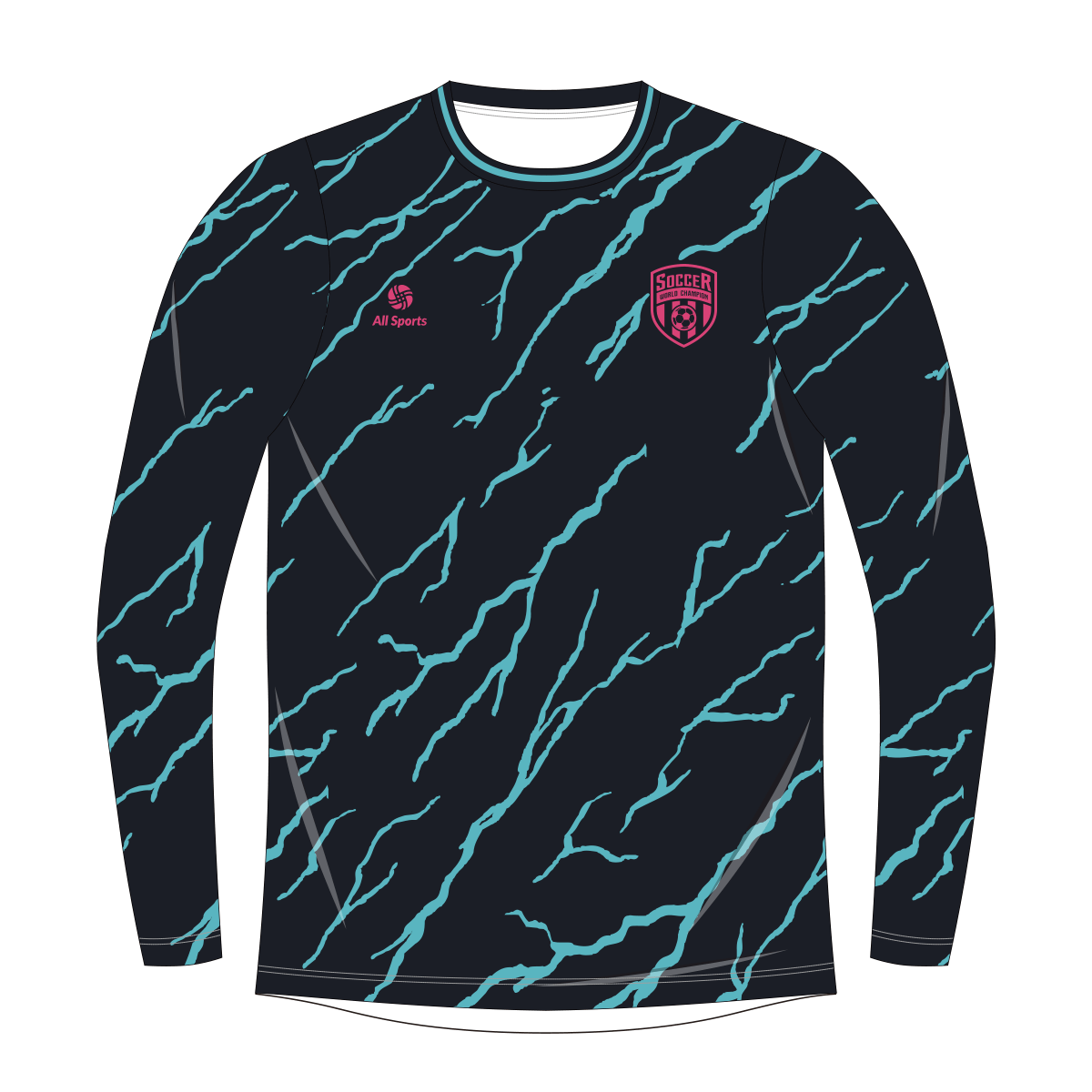 昇華ロングインナーシャツ 长袖