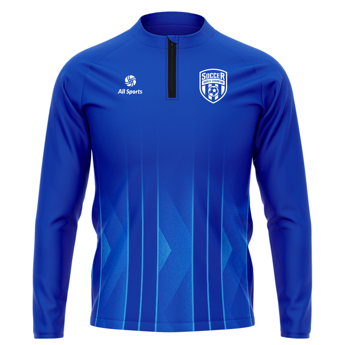 昇華 1/4 ジップ ジャケット