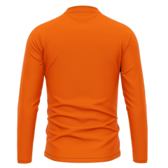 昇華 1/4 ジップ ジャケット オレンジ