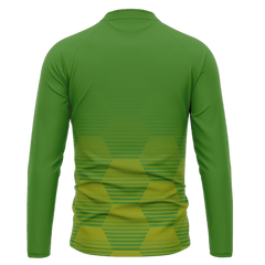 昇華 1/4 ジャケット 緑