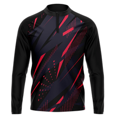 昇華 1/4 ジップ ジャケット 激安