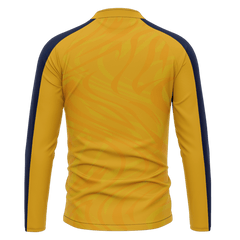 1/4 ジップ ジャケット オレンジ