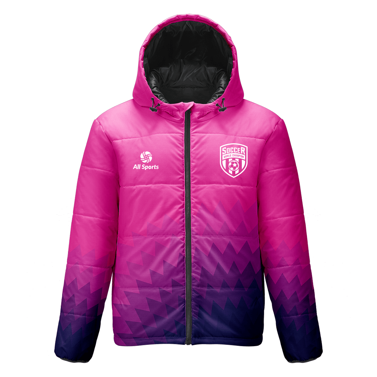 かっこいい サッカー 中綿 ジャケット