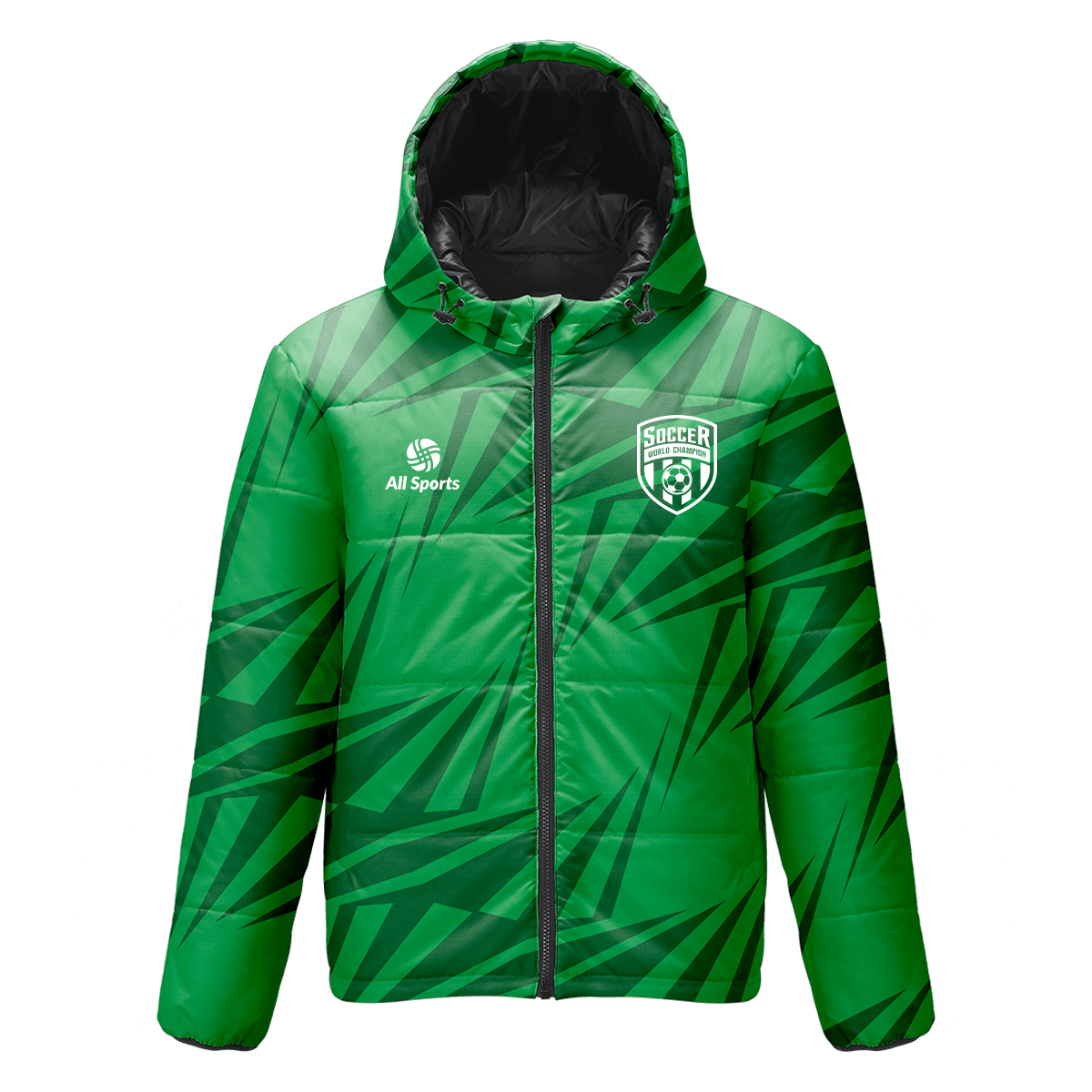 昇華印刷の冬のジャケット