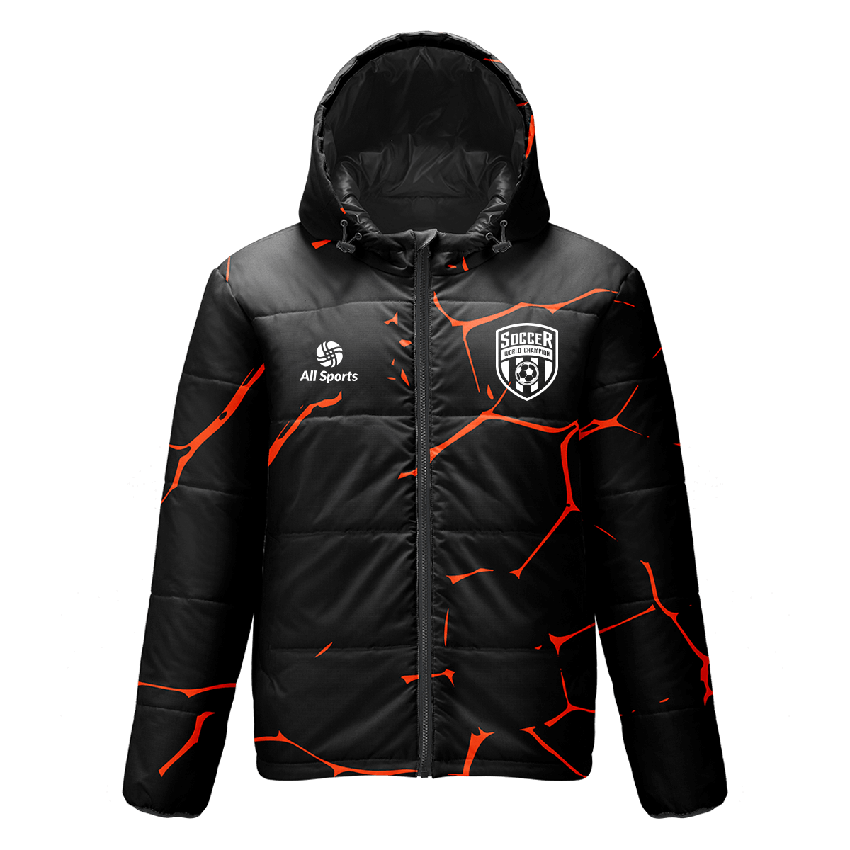 昇華プリント冬ジャケット