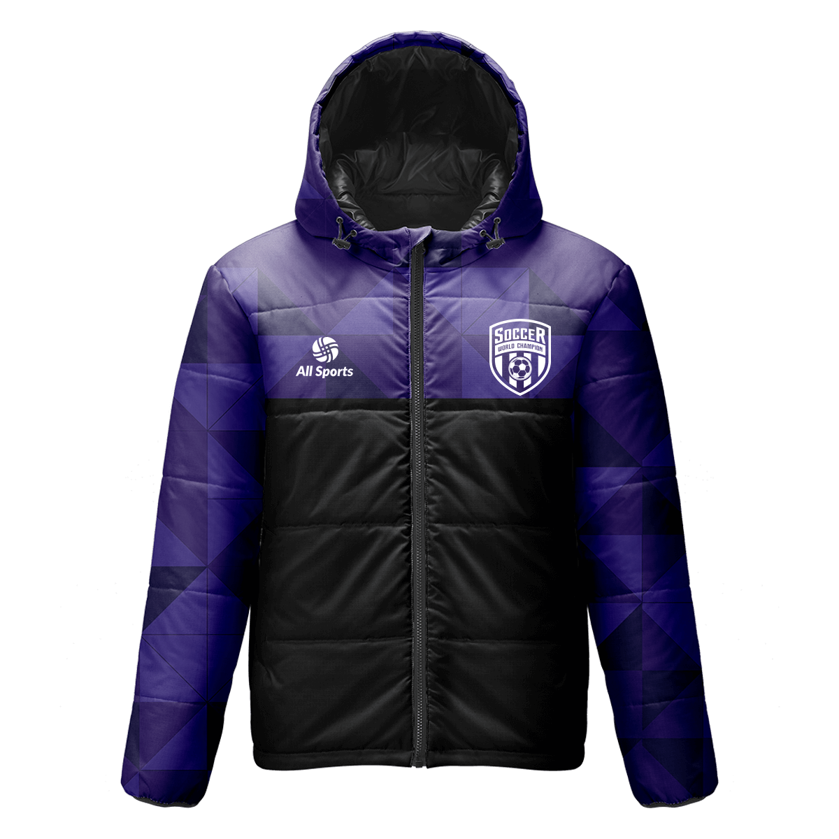 昇華プリント冬ジャケット