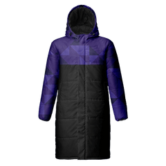 冬 服装 メンズ 昇華 中綿 ロングコート