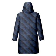 メンズ 服 おしゃれ 冬 昇華 中綿 ロングコート