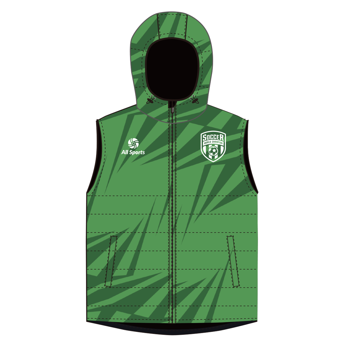 冬 アウター メンズ 昇華 中綿 ベスト