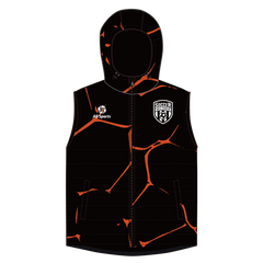 冬 アウター メンズ 昇華 中綿 ベスト 黒