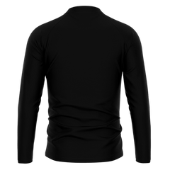 昇華 1/4 ジップ ジャケット 黒