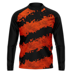 昇華 1/4 ジップ ジャケット 迷彩