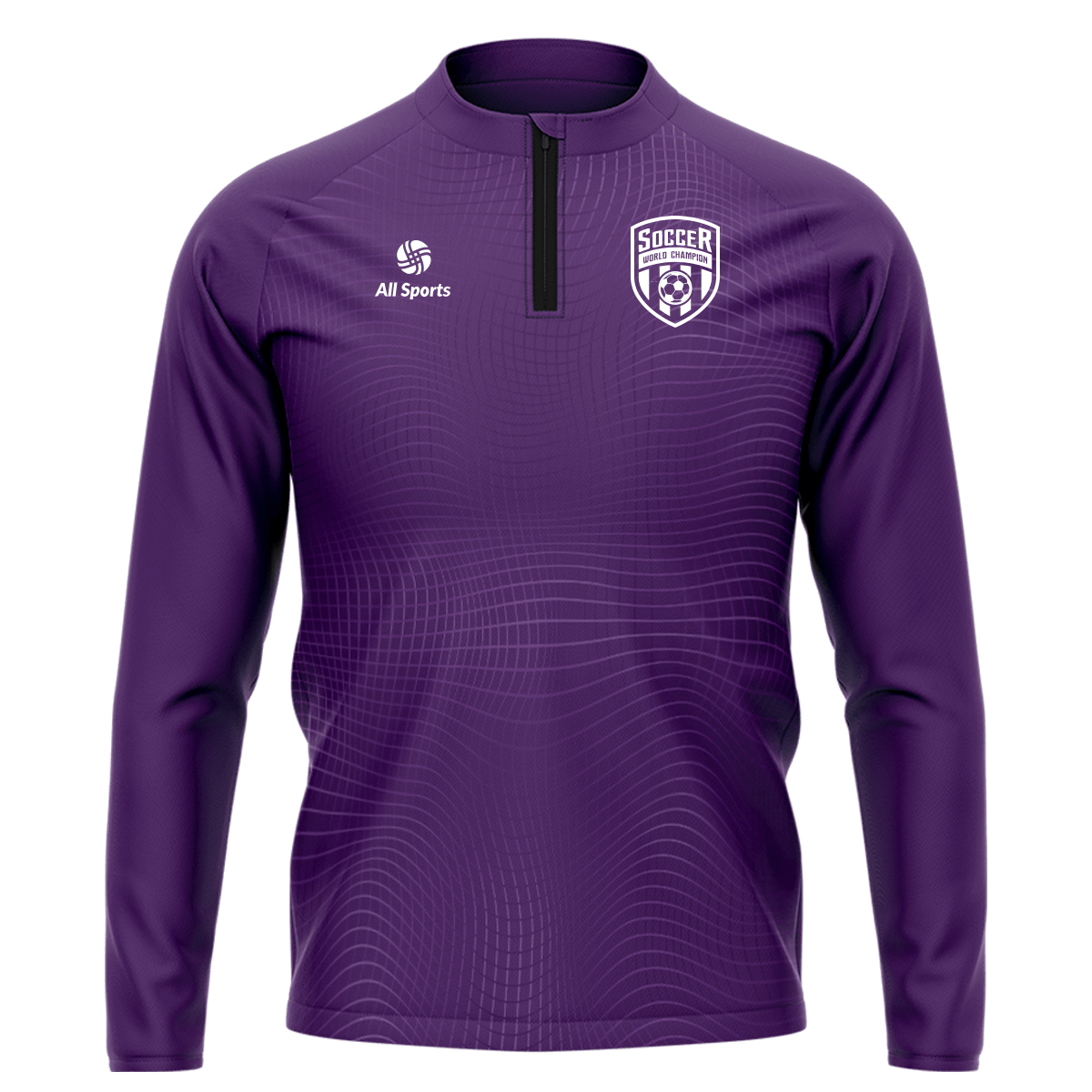 昇華 1/4 ジップ ジャケット