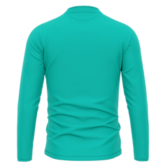 1/4 ジップ ジャケット 緑