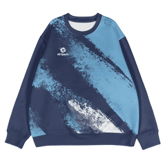 昇華スウェットシャツ ネイビーブルー