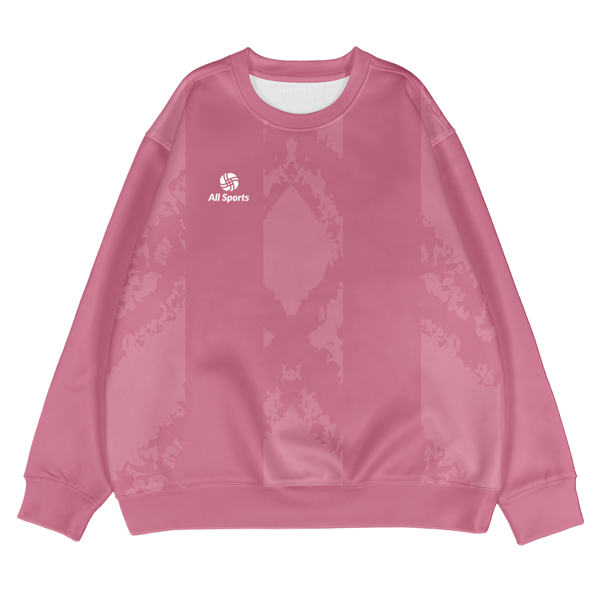昇華 ピンク スウェットシャツ
