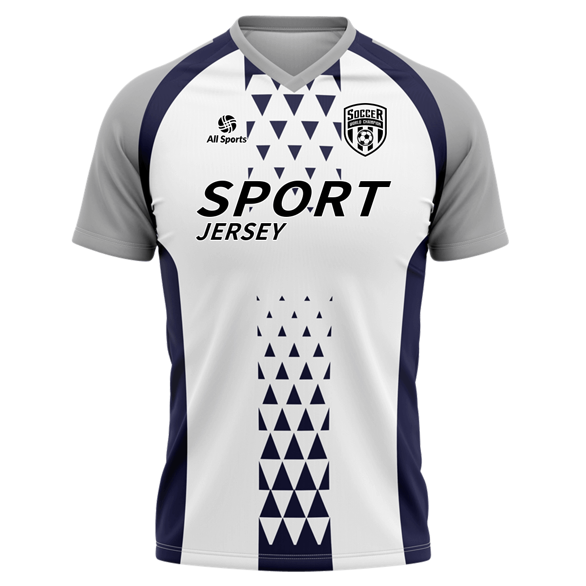 All Sports | 昇華 サッカー ユニフォーム 上下セット 作成 FY2307・白